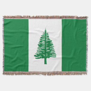 Norfolkinsel-Flagge Decke