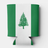 Norfolkinsel-Flagge Dosenkühler (Rückseite)