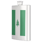 Norfolkinsel-Flagge Flachmann (Links)
