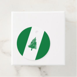 Norfolkinsel-Flagge Geschenkanhänger