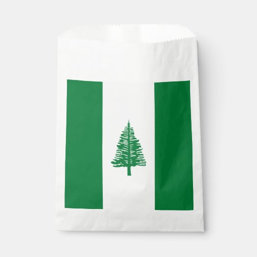Norfolkinsel-Flagge Geschenktütchen (Vorderseite)