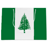 Norfolkinsel-Flagge Große Geschenktüte (Vorderseite)
