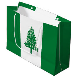 Norfolkinsel-Flagge Große Geschenktüte