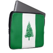 Norfolkinsel-Flagge Laptopschutzhülle (Vorne Rechts)
