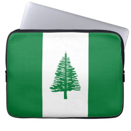 Norfolkinsel-Flagge Laptopschutzhülle