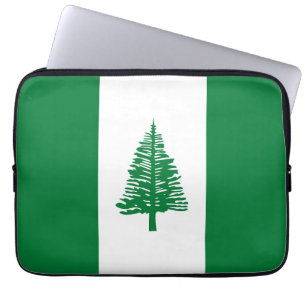 Norfolkinsel-Flagge Laptopschutzhülle