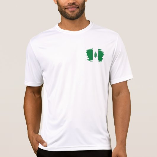 Norfolkinsel-Flagge T-Shirt (Vorderseite)