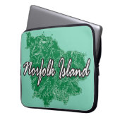 Norfolkinsel Laptopschutzhülle (Vorderseite Links)
