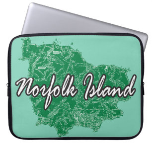 Norfolkinsel Laptopschutzhülle