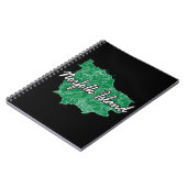 Norfolkinsel Notizblock (Linke Seite)