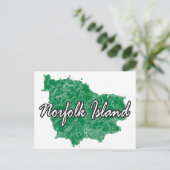 Norfolkinsel Postkarte (Stehend Vorderseite)