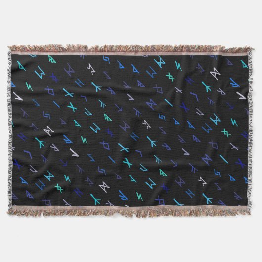 Norge am nächtlichen Wurf Decke (Vorderseite)