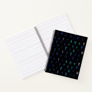 Norge At Night Notebook Notizblock