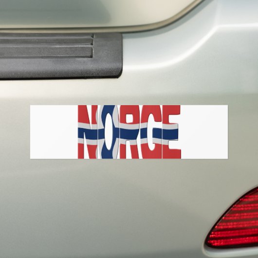 Norge flag autoaufkleber (Auf Auto)