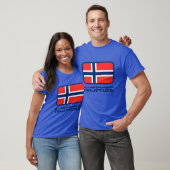 Norge Flag Freund T-Shirt (Unisex)