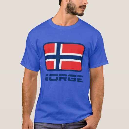 Norge Flag friend T-Shirt (Vorderseite)