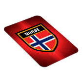 Norge Flag Magnet (Rechte Seite)