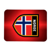 Norge Flag Magnet (Horizontal)