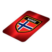 Norge Flag Magnet (Linke Seite)