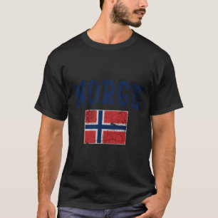Norge Flag Norwegen T-Shirt