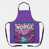 Norge Norway Geirangerfjords Fjords Apron Schürze (Vorderseite)