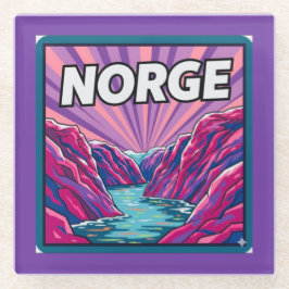 Norge Norway Geirangerfjords Fjords Coaster Glasuntersetzer