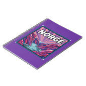 Norge Norway Geirangerfjords Fjords Notebook Notizblock (Linke Seite)