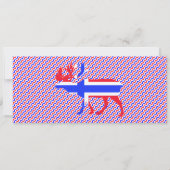Norge Norwegen Einladung (Vorderseite)
