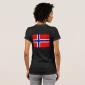 NORGE (NORWEGEN) T-Shirt (Schwarz voll)