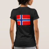 NORGE (NORWEGEN) T-Shirt (Rückseite)