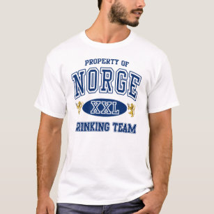 Norge norwegisches trinkendes Team T-Shirt