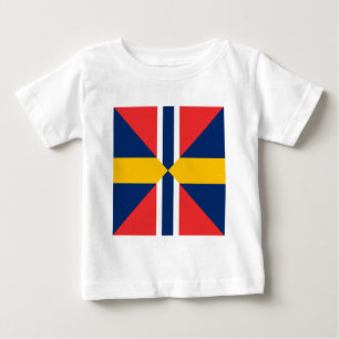 Norge Sverige Sildesalaten, Norwegen Baby T-shirt