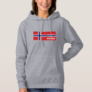 Norge unter norwegischer Flagge Hoodie