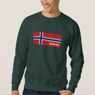 Norge unter norwegischer Flagge Sweatshirt