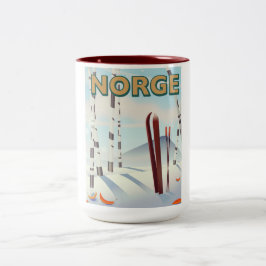 Norge Zweifarbige Tasse