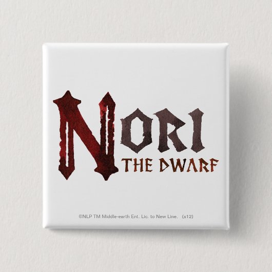 Nori Name Button (Vorderseite)