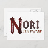 Nori Name Postkarte (Vorne/Hinten)