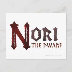 Nori Name Postkarte