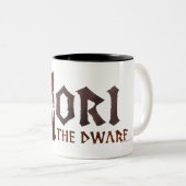 Nori Name Zweifarbige Tasse (VorderseiteRechts)