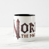 Nori Name Zweifarbige Tasse (Mittel)