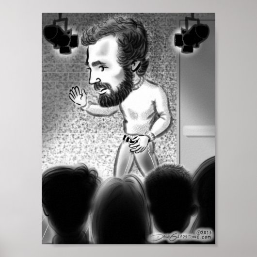 Norm-Karikaturendruck 13a Poster (Vorne)