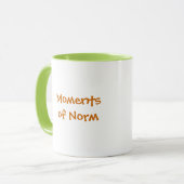 Norm u. Wasabi Tasse (Vorderseite Links)