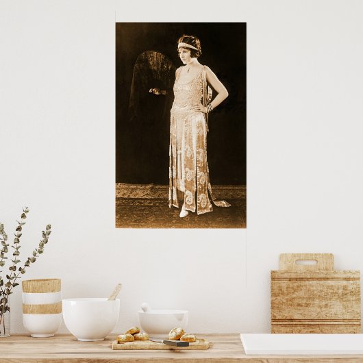 Norma Talmadge 1920 Poster (Küche)