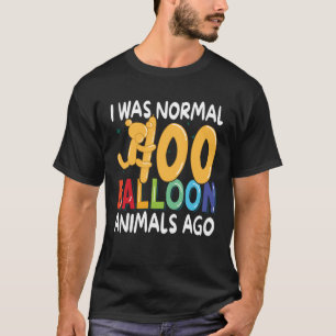 Normal 100 Balloon Animal Ago Artist Ballon Anima T-Shirt