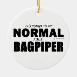 Normal Bagpiper Keramikornament