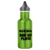 Normal Bari Sax Player Edelstahlflasche (Links)