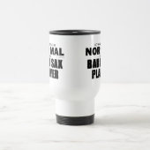 Normal Bari Sax Player Travel Mug Reisebecher (Mittel)