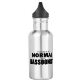 Normal-Bassoonist Edelstahlflasche (Links)
