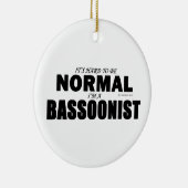Normal-Bassoonist Keramik Ornament (Rechts)