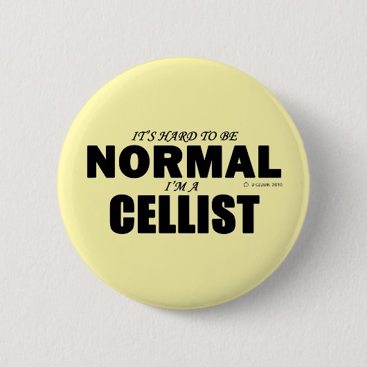 Normal Cellist Button (Vorderseite)